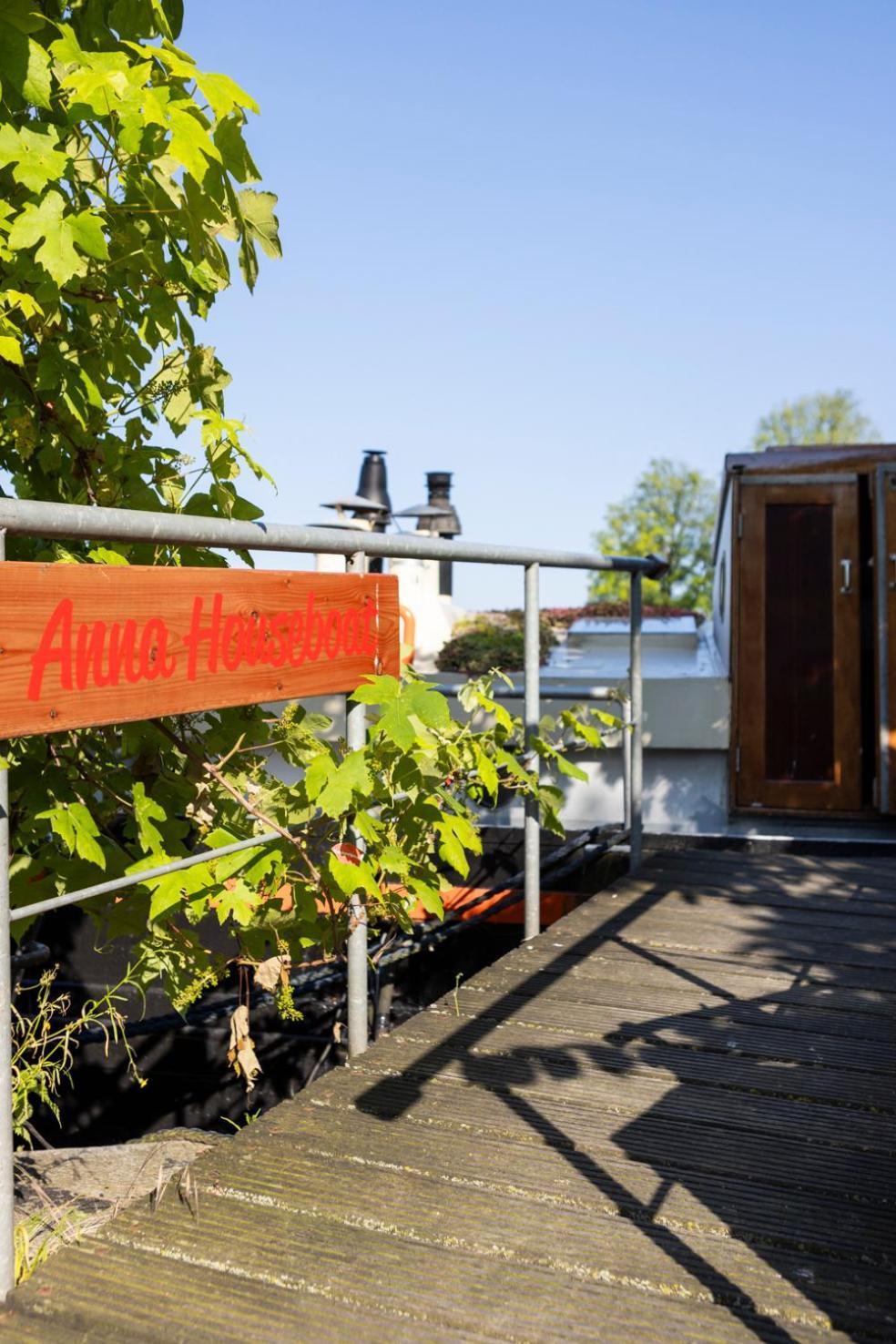 Hotel Anna Houseboat Amsterdam Zewnętrze zdjęcie